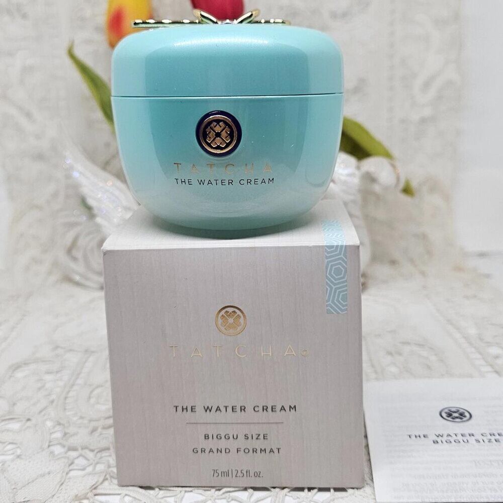 Tatcha The Water Cream 2.5oz/75ml Gratitude Size - NIB Fresh!